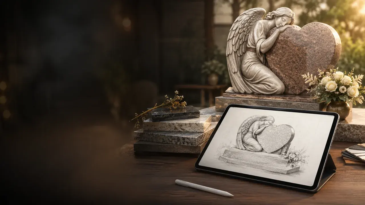 Custom memorial design concept
