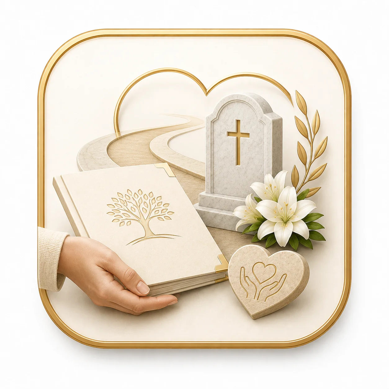 Handled with care icon