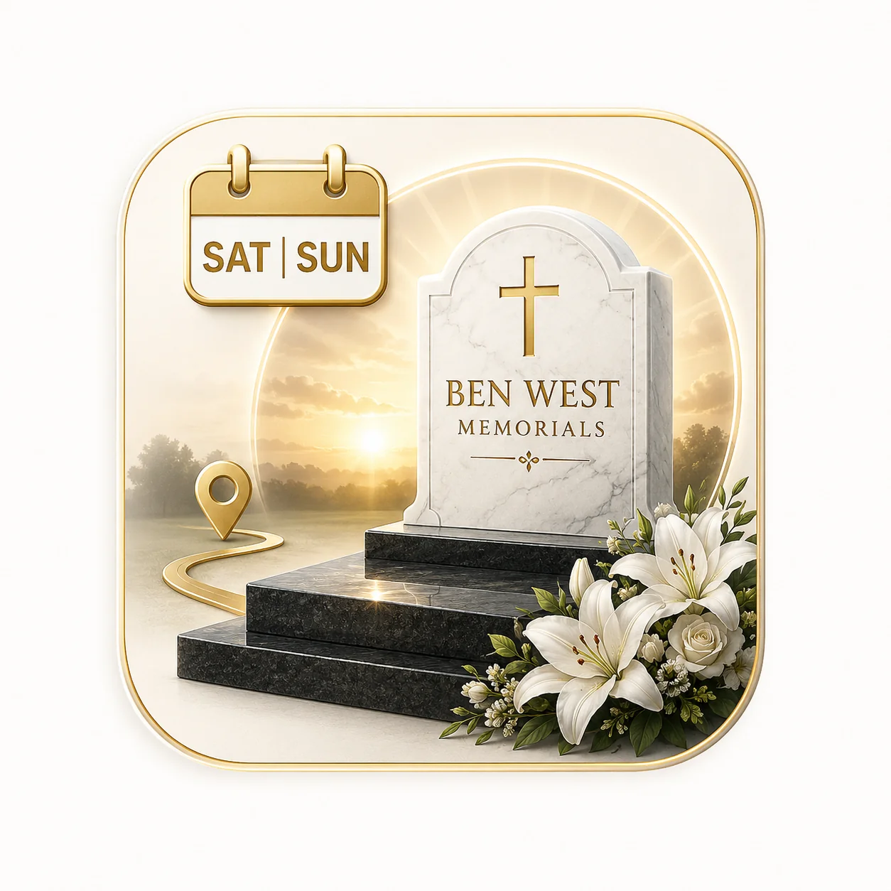 Weekend funerals icon
